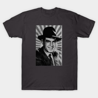 Classic Film: Fred MacMurray BW T-Shirt